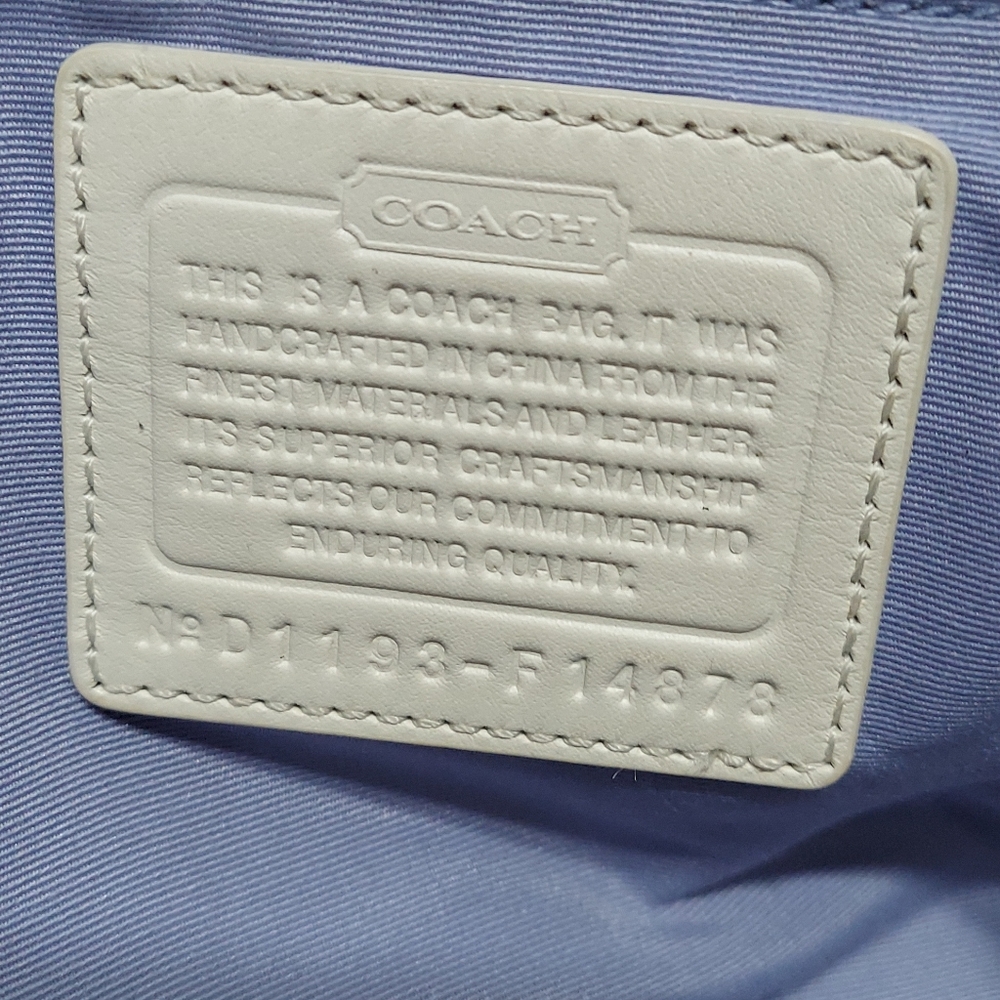 Coach Peyton East West Convertable Tote EUC No F14878 - Picture 12 of 12